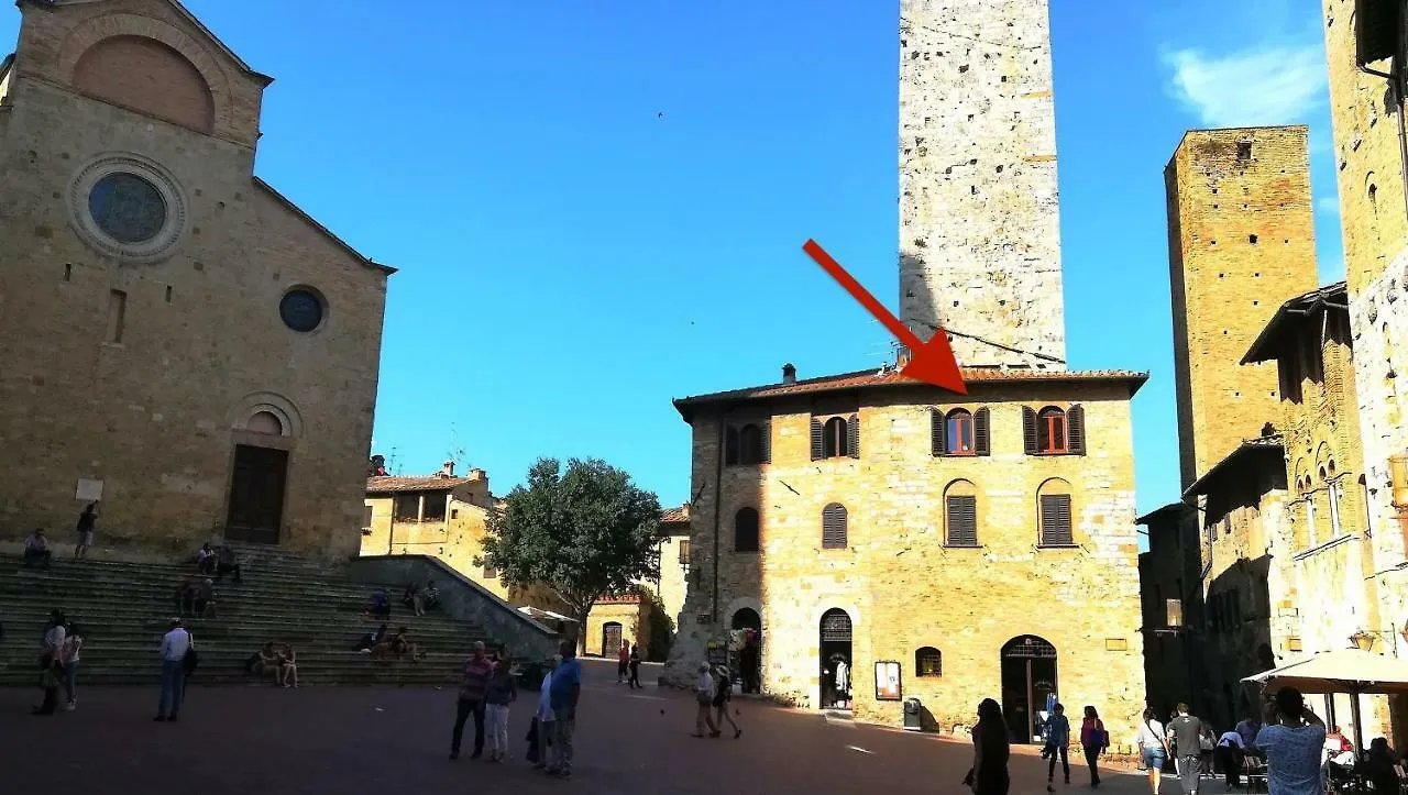 Sangi Studio Apartment - With Amazing View Of The Duomo San Gimignano